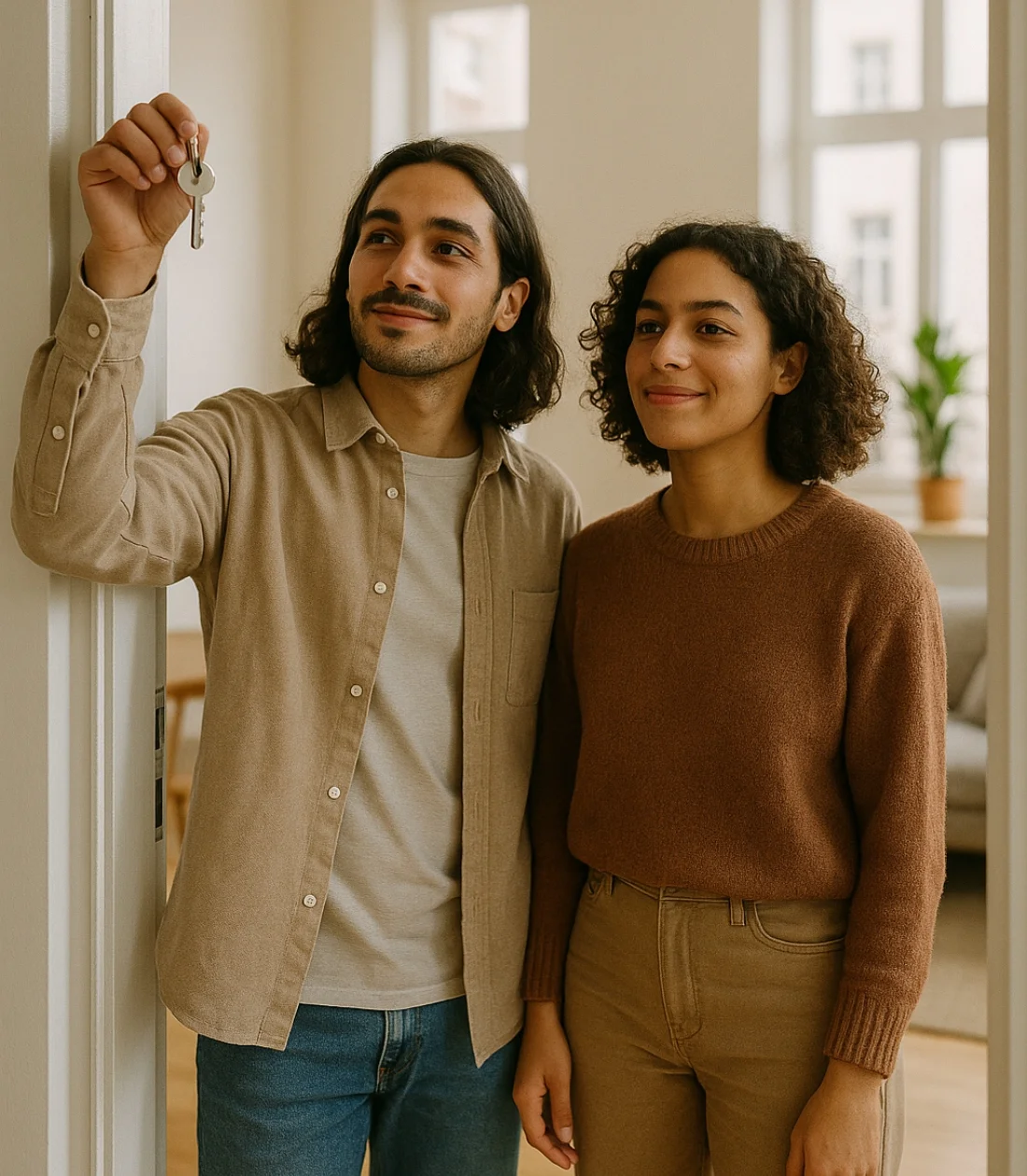 pareja alquilando vivienda pareja alquilando vivienda